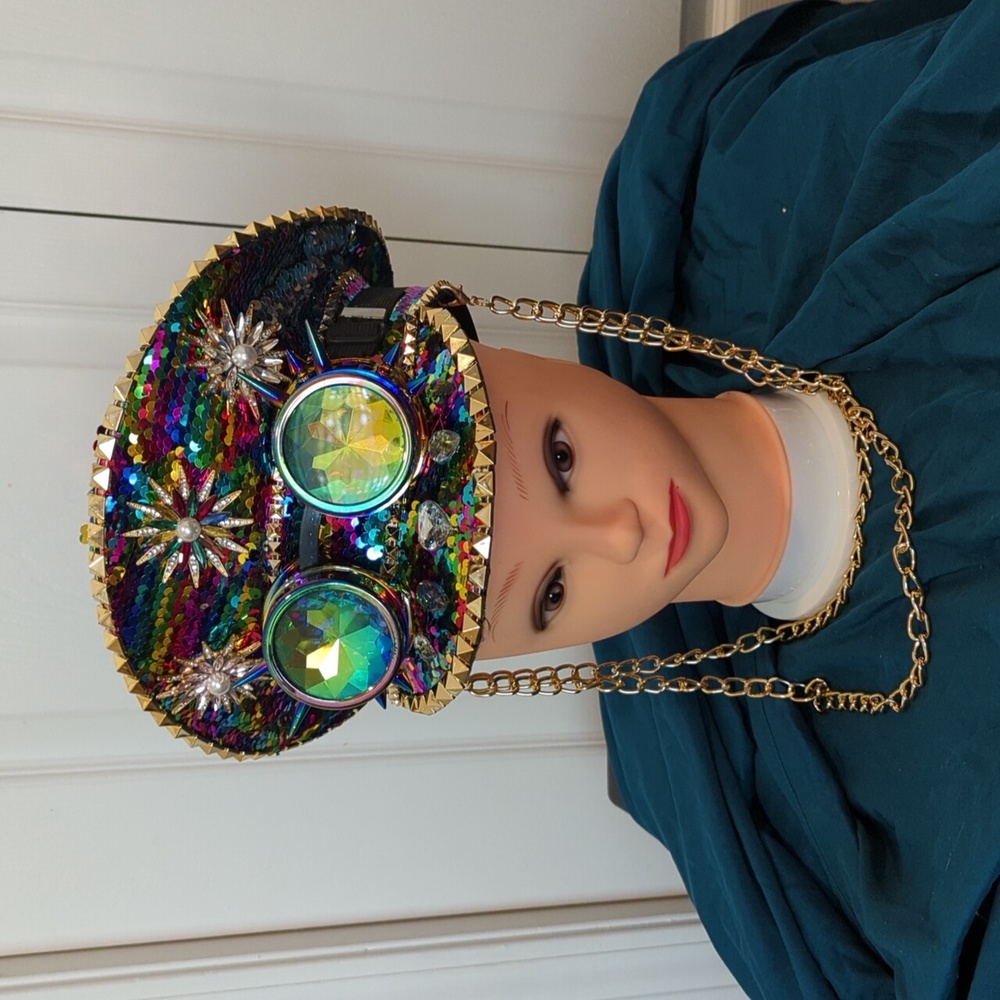 New in packaging festival rave hat - Picture 2 of 4